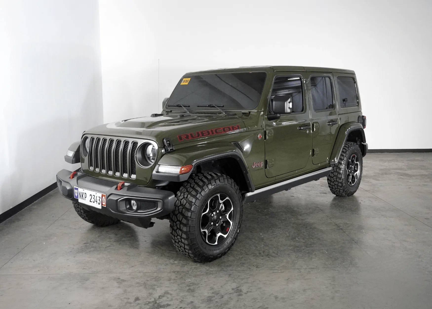 Jeep Wrangler 2.0L Unlimited Rubicon (NKP 2343) Exterior Front Image